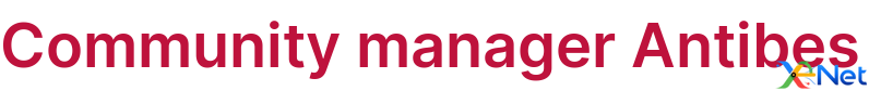 Community manager Antibes